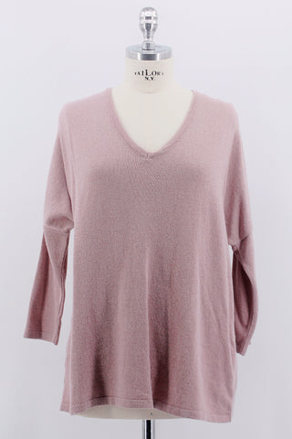 Pullover "Neckbow" rosa