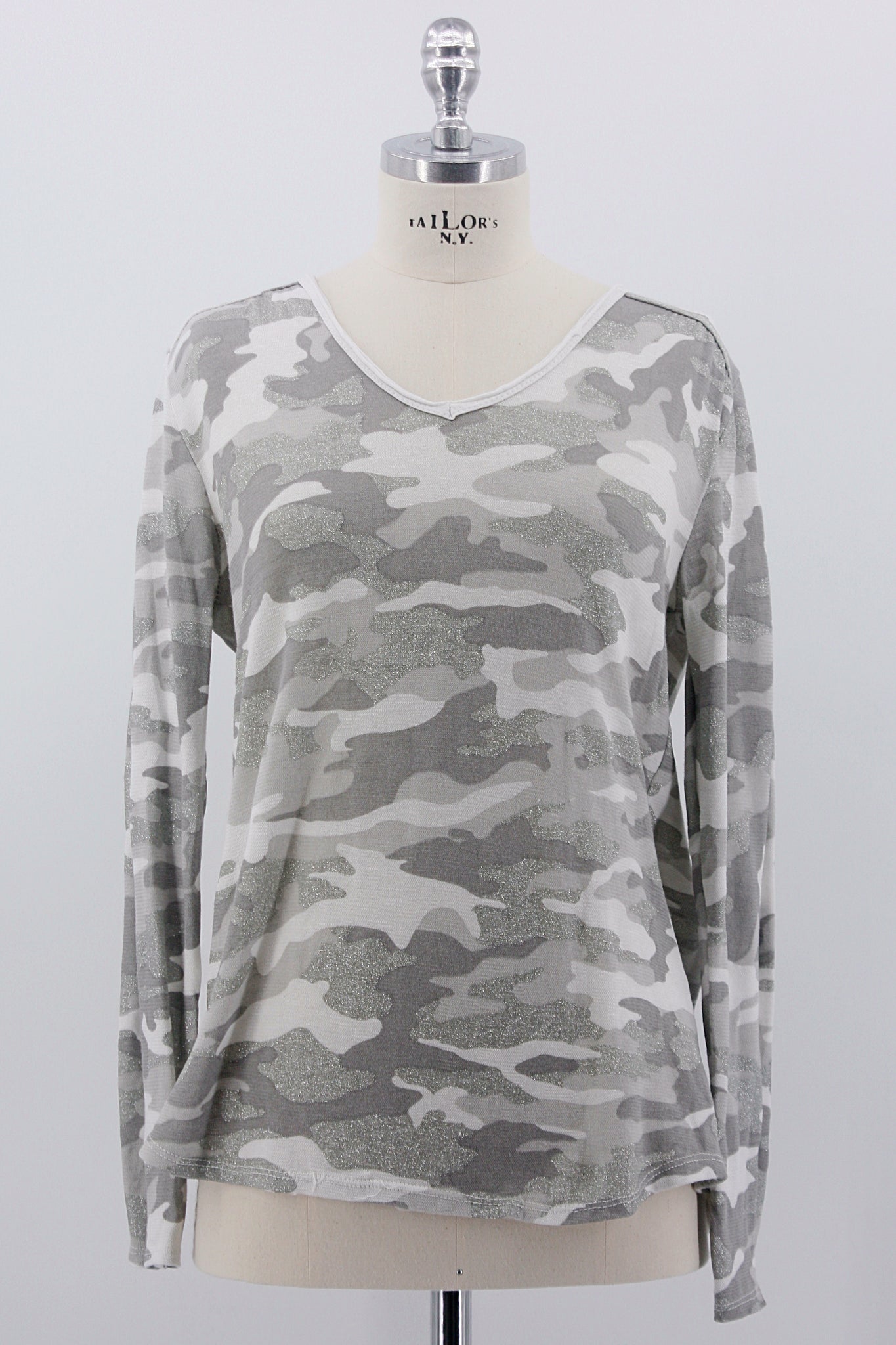 Shirt "Camouflage", grau