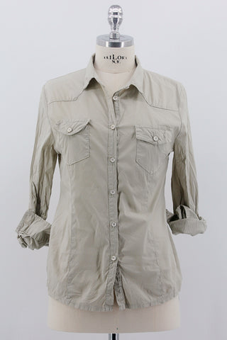 Bluse "Feline", sahara