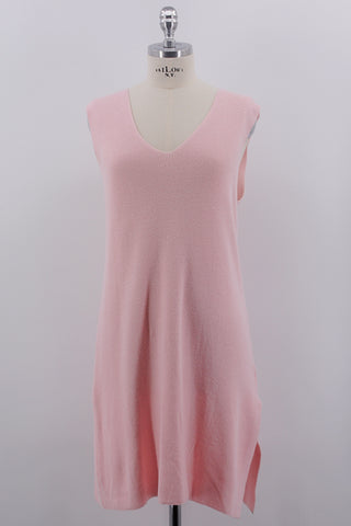 Kleid ärmellos, rosa