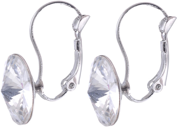 Clip Ohrringe 10mm mit Swarowski
