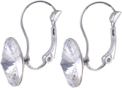 Clip Ohrringe 14mm, Swarowski Kristall