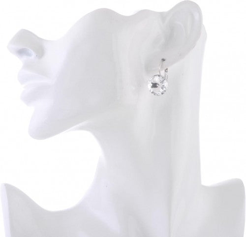 Clip Ohrringe 14mm, Swarowski Kristall