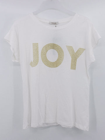 T-Shirt "JOY" gold