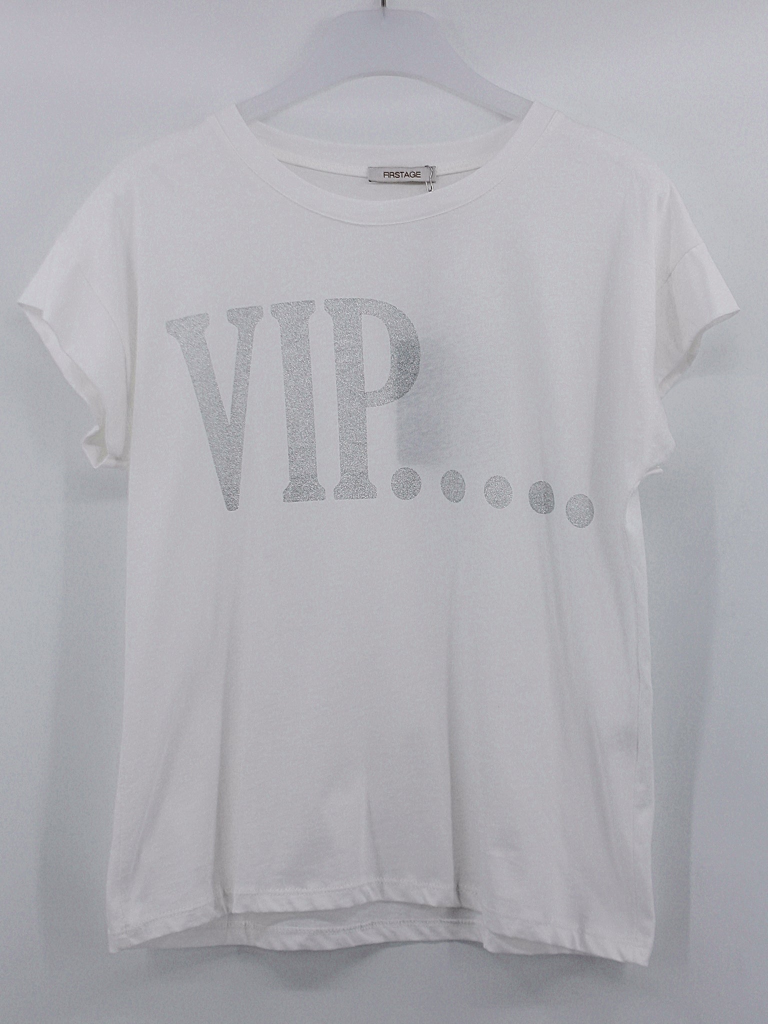 T-Shirt "VIP..." silber