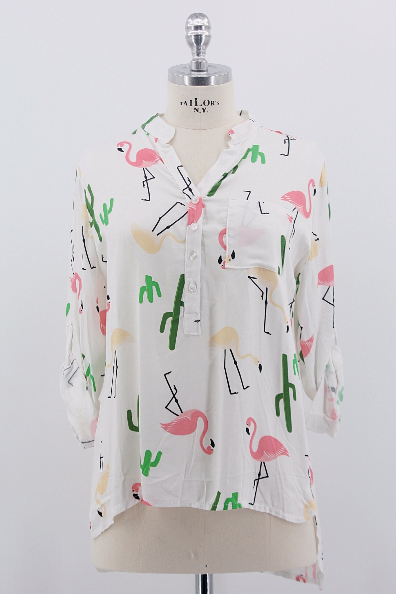Bluse "Kaktus", Zwillingsherz