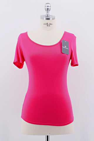 Top kurz, pink