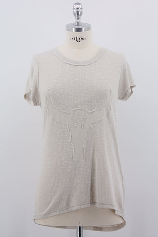 Shirt "Bull", beige