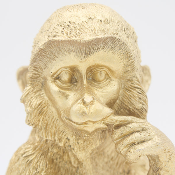 Affe 18cm gold