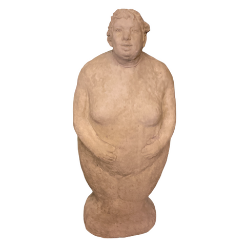 Betonfigur "Dicke Dame I" XL frostsicher