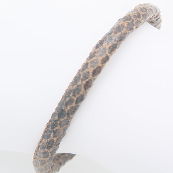 Armband "Just a Touch" Snake braun