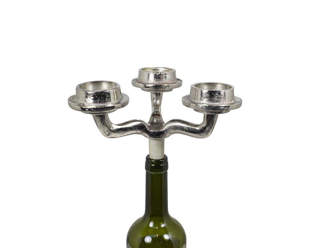 Bottle Stopper 3er Kerzenständer