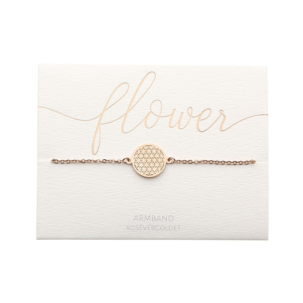 HCA Crystals Armband Love flower rose