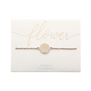 HCA Crystals Armband Love flower rose