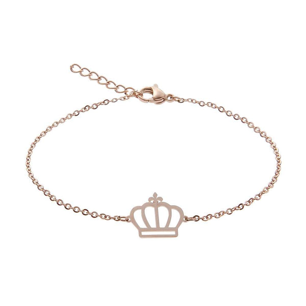 Armband Love crown rose