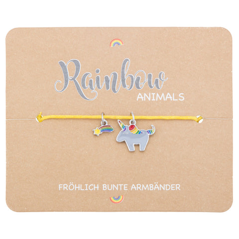 Kinder Armband Rainbow Einhorn