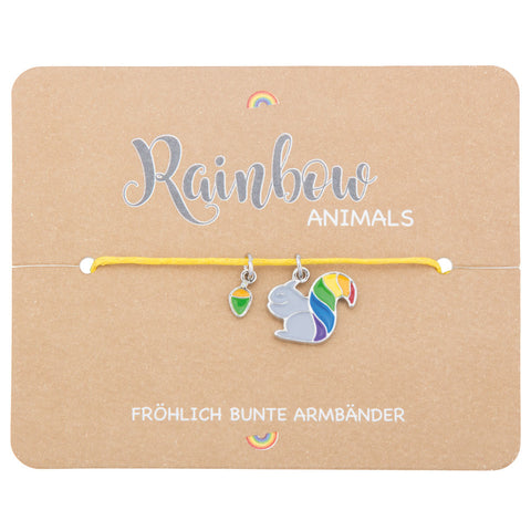 Kinder Armband Rainbow Eichhörnchen