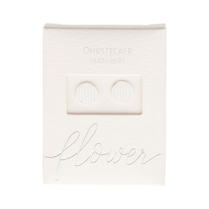 HCA Ohrstecker flower Blume des Lebens silber