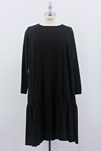 Kleid "Faltenrock" schwarz