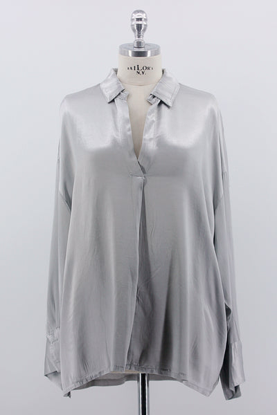 Bluse "Silver Metallic"