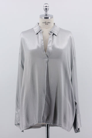 Bluse "Silver Metallic"