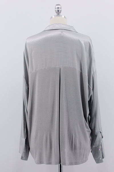 Bluse "Silver Metallic"