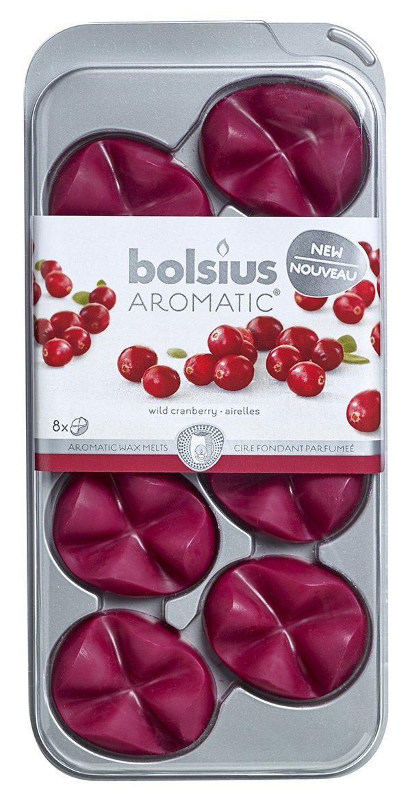 Bolsius Wax Melts, Cranberry