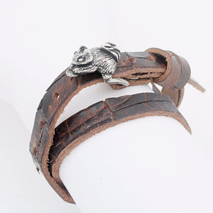 Lederarmband "Eichhörnchen"