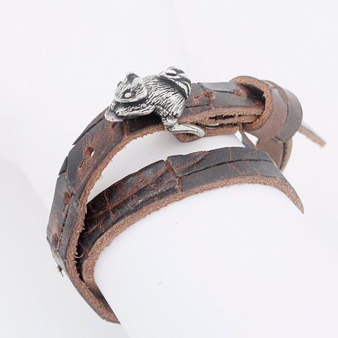 Lederarmband "Eichhörnchen"