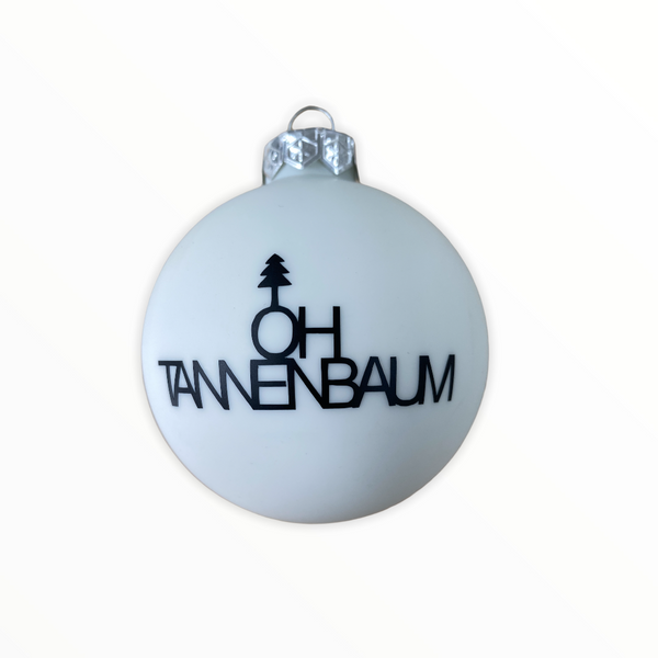 Christmas Ball "Fest der Liebe" 8cm