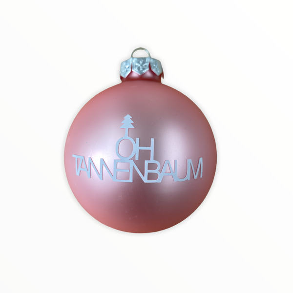 Christmas Ball "Fest der Liebe" 8cm