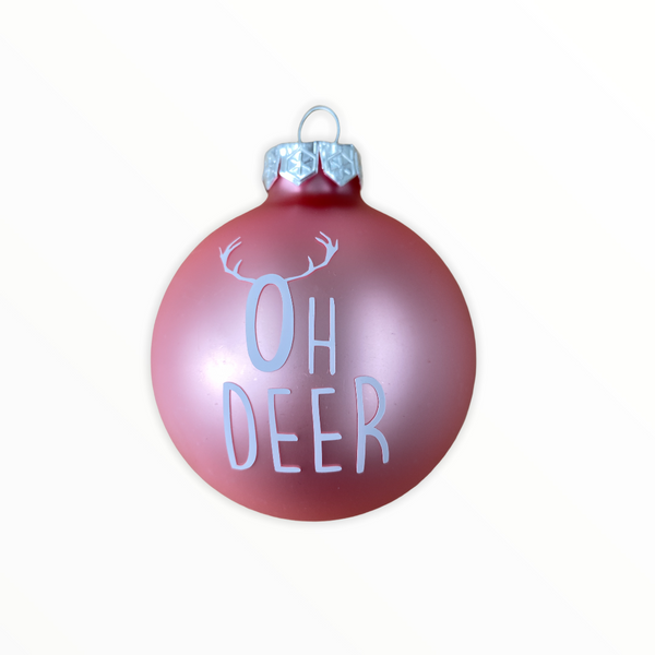 Christmas Ball "Fest der Liebe" 8cm