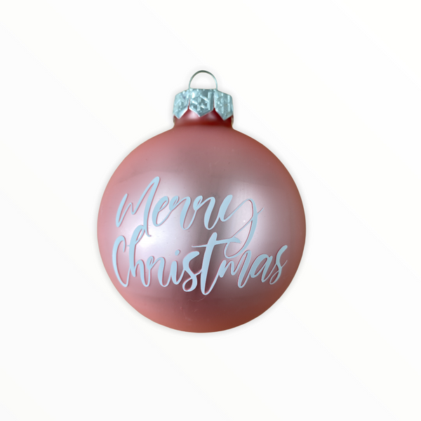 Christmas Ball "Fest der Liebe" 8cm