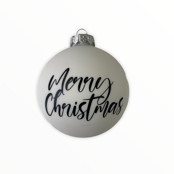 Christmas Ball "Fest der Liebe" 8cm
