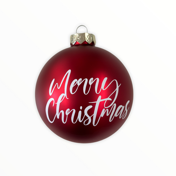 Christmas Ball "Fest der Liebe" 8cm