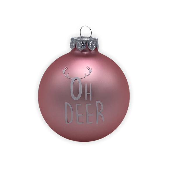 Christmas Ball "Fest der Liebe" 8cm