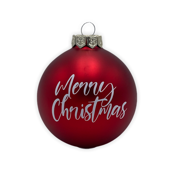 Christmas Ball "Fest der Liebe" 8cm
