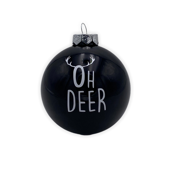 Christmas Ball "Oh Deer" 10cm