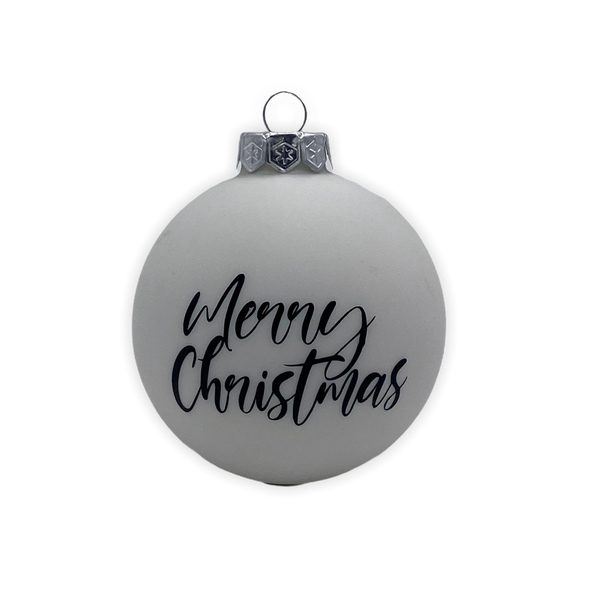 Christmas Ball "Fest der Liebe" 8cm