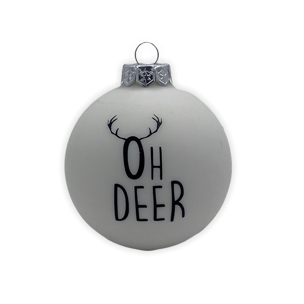 Christmas Ball "Fest der Liebe" 8cm