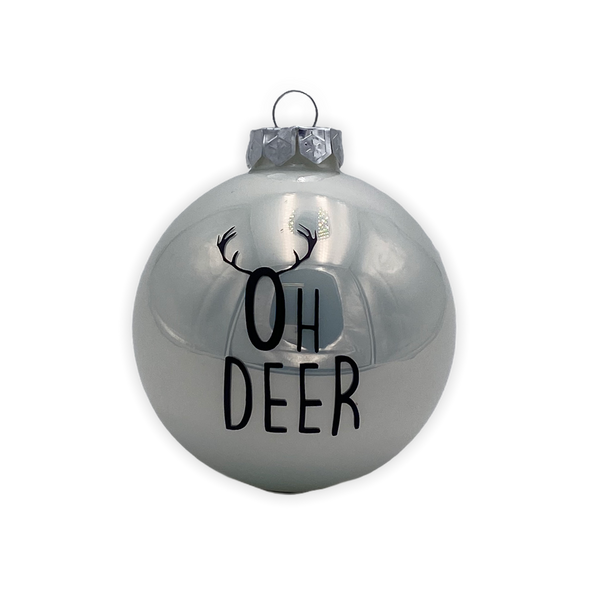 Christmas Ball "Oh Deer" 8cm