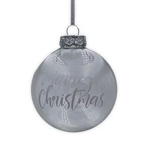 Christmas Ball "Klar" 8cm diverse Motive und Füllungen