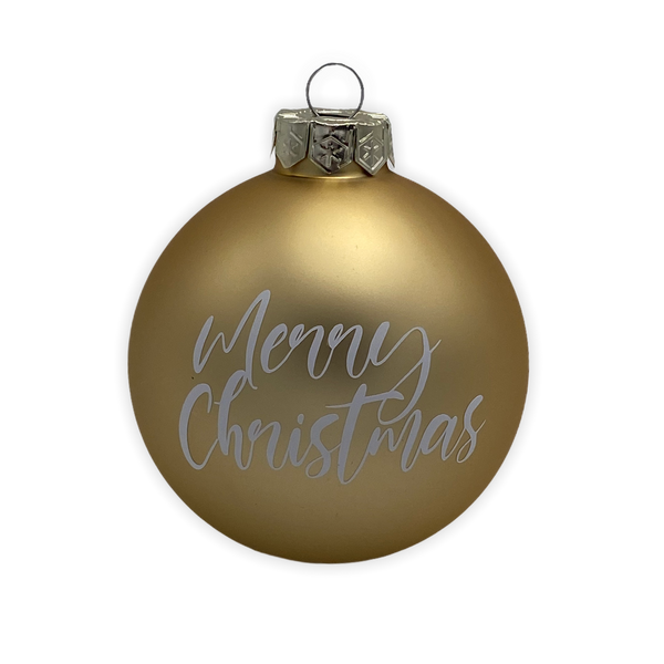 Christmas Ball "Fest der Liebe" 8cm