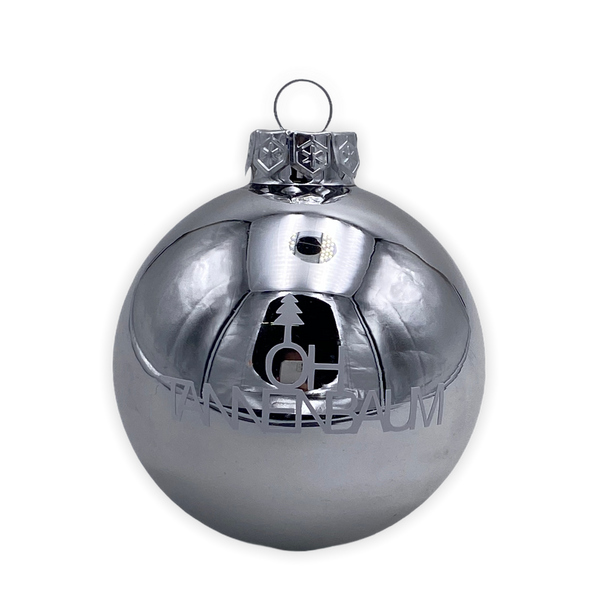 Christmas Ball "Oh Tannenbaum" 10cm