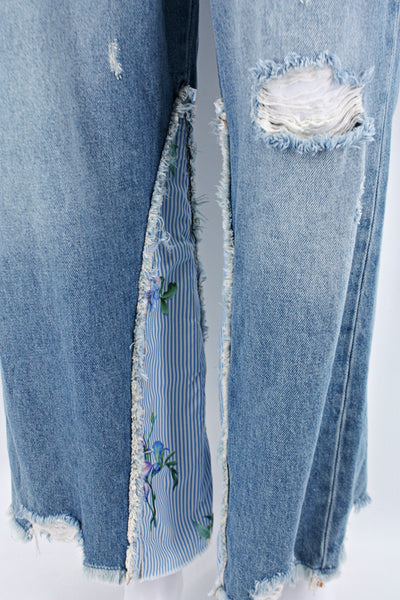 Jeans "Famous" mit Pins