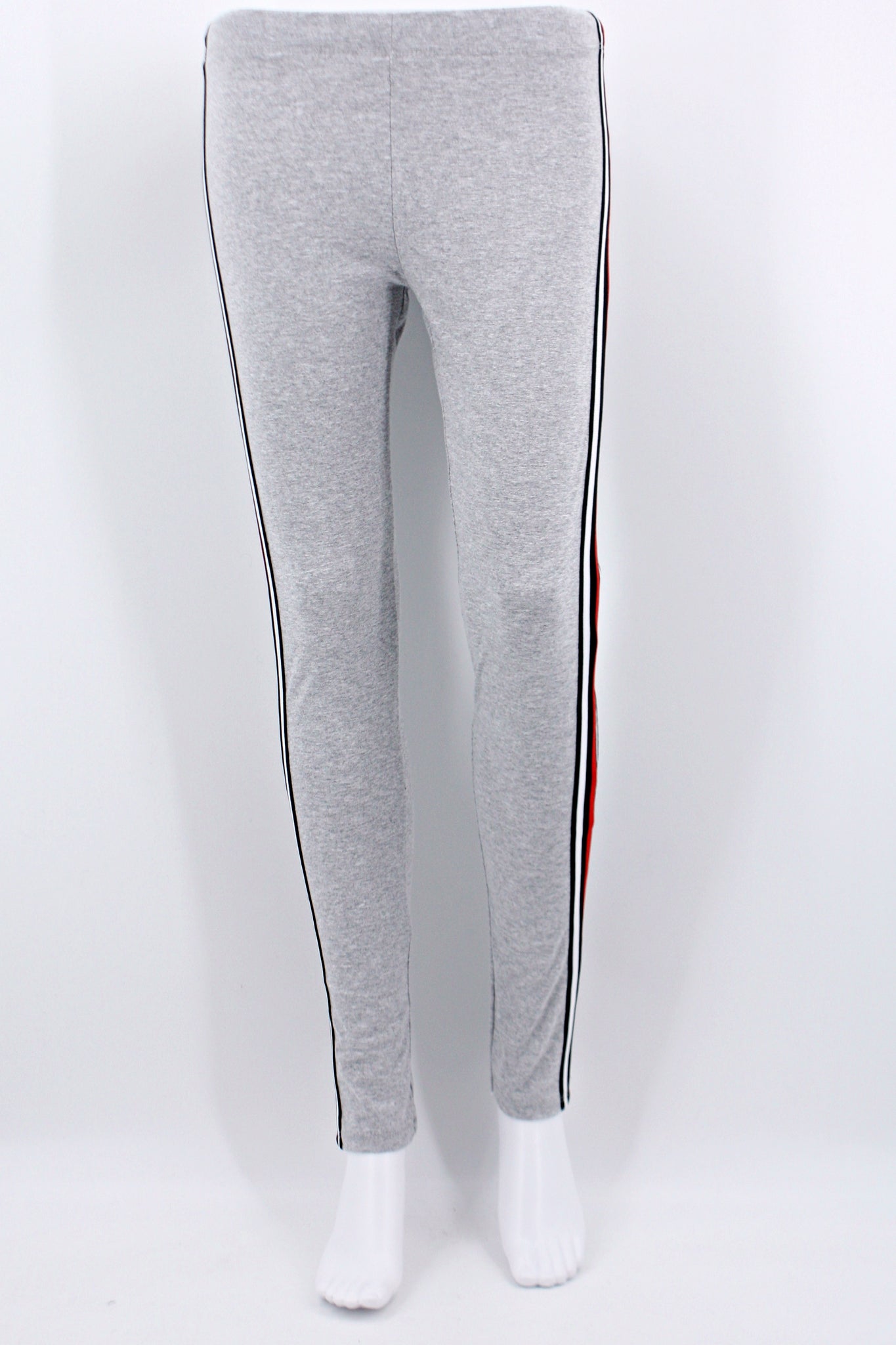 Shirt Hose mit Streifen, grau