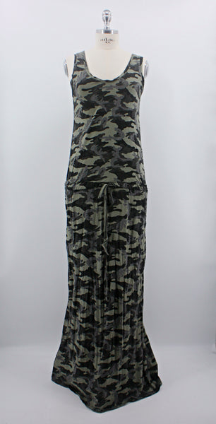 Kleid "Camouflage", grün