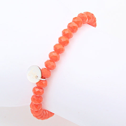 Armband "Just a Touch" 6mm orange