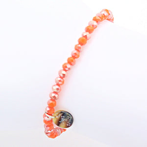 Armband "Just a Touch" 4mm orange