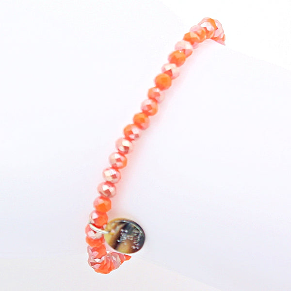 Armband "Just a Touch" 4mm orange